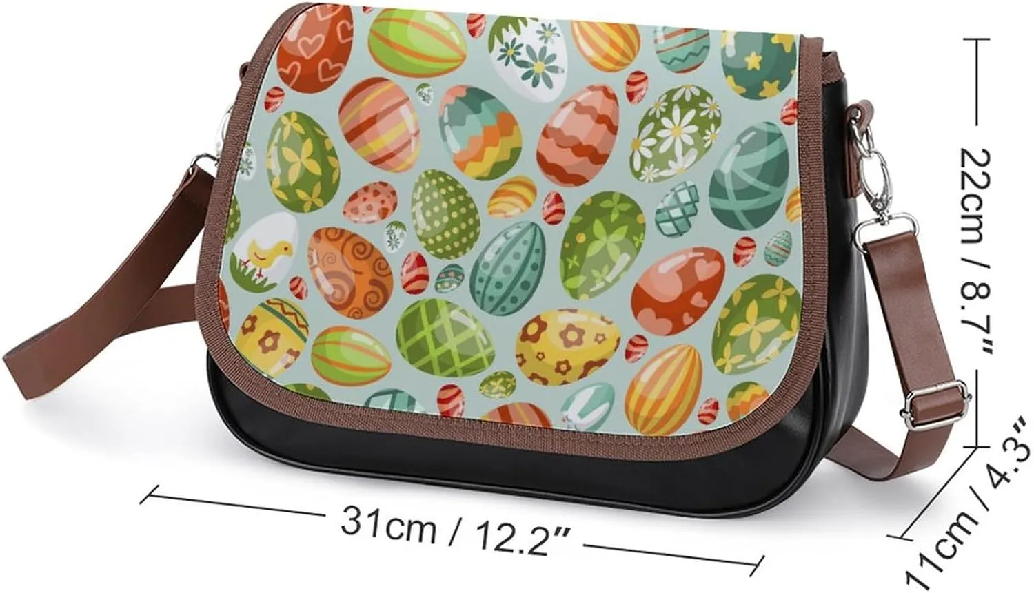Crossbody Bags for Women Men Leather Purses Small Adjustable Shoulder Handbags