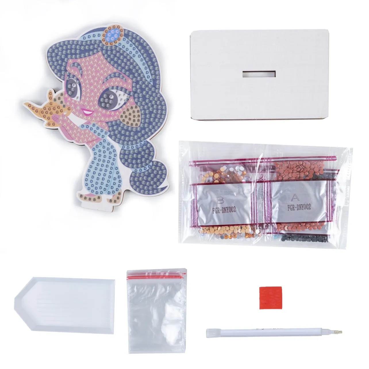 Crystal Art - Buddies - Aladdin Jasmine