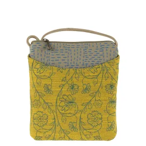 Cupcake Crossbody Bag in Filigree Gold