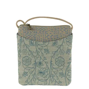 Cupcake Crossbody Bag in Filigree Teal