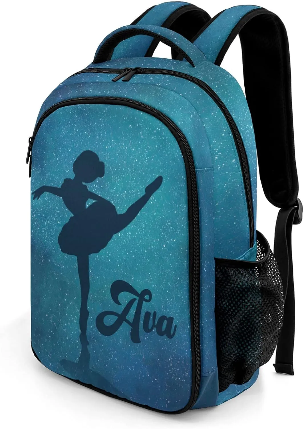 Custom Starry Ballet Backpack Custom Multifunctional Waterproof Laptop Bag for Travel Gift