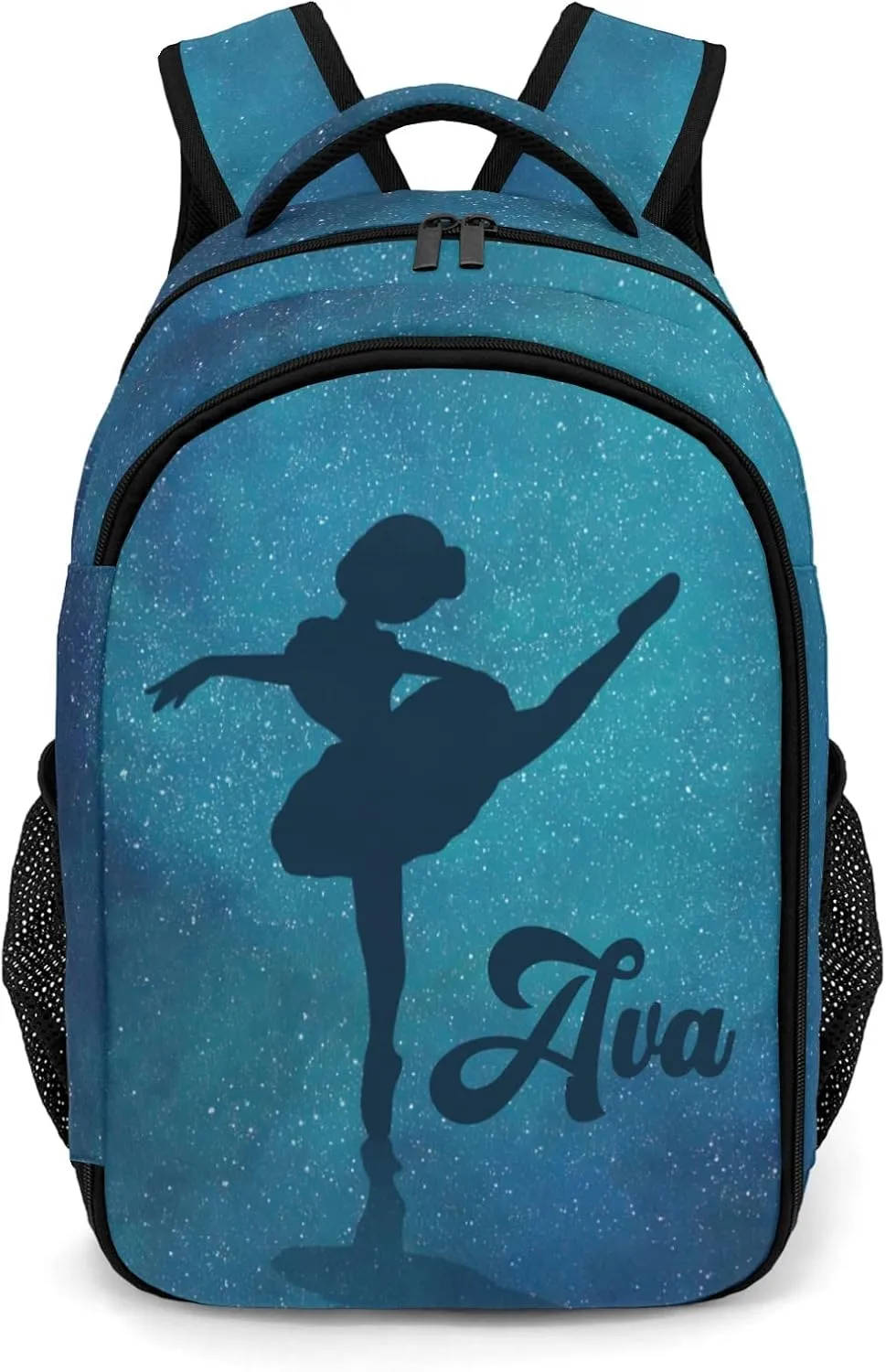 Custom Starry Ballet Backpack Custom Multifunctional Waterproof Laptop Bag for Travel Gift