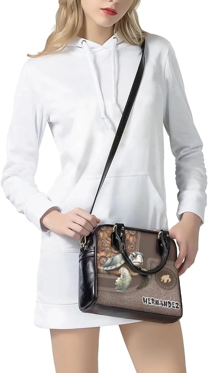 Customized Satchel Purses and Handbags Personalized Name Purse Tote Bag Womens Satchel Handbag