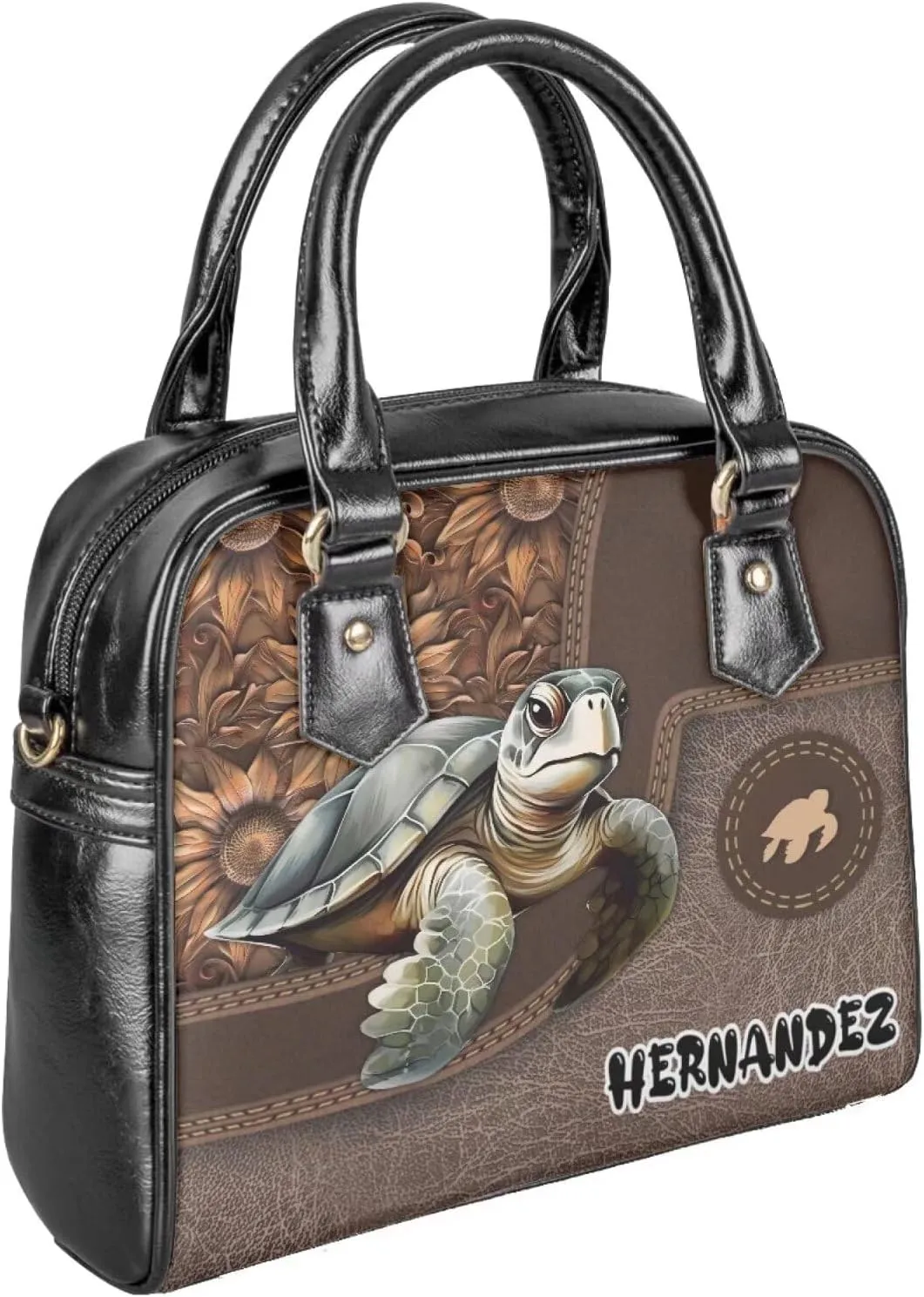 Customized Satchel Purses and Handbags Personalized Name Purse Tote Bag Womens Satchel Handbag