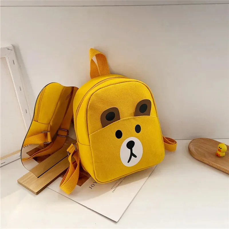 Cute Children School Bags 3d Cartoon Animal Plush Kids Backpack Kindergarten Boys Girls Schoolbags Mini Small Backpack