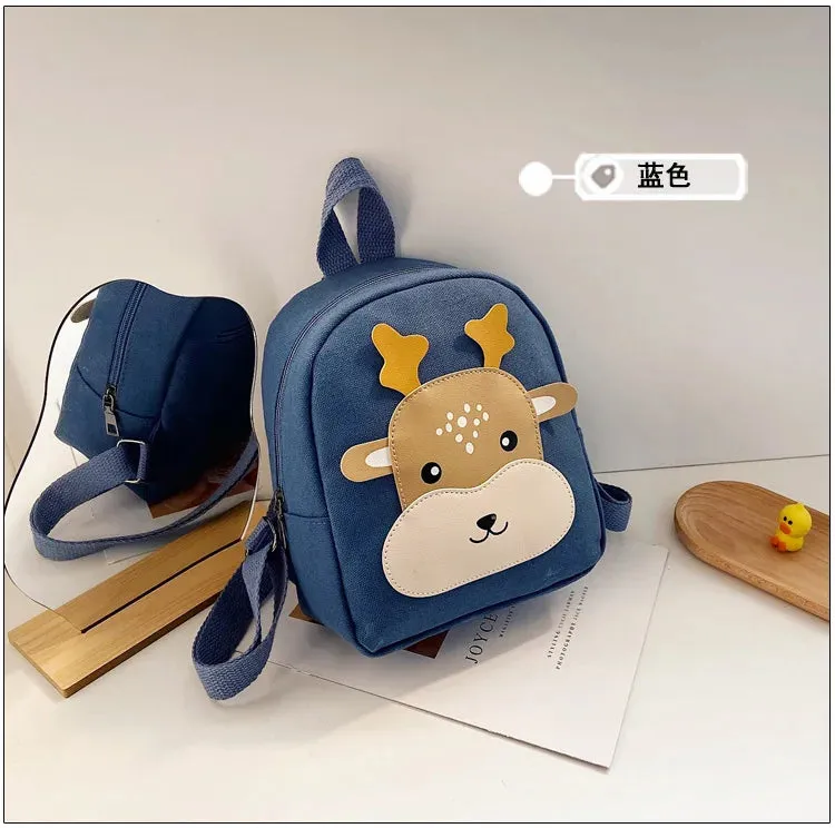 Cute Children School Bags 3d Cartoon Animal Plush Kids Backpack Kindergarten Boys Girls Schoolbags Mini Small Backpack