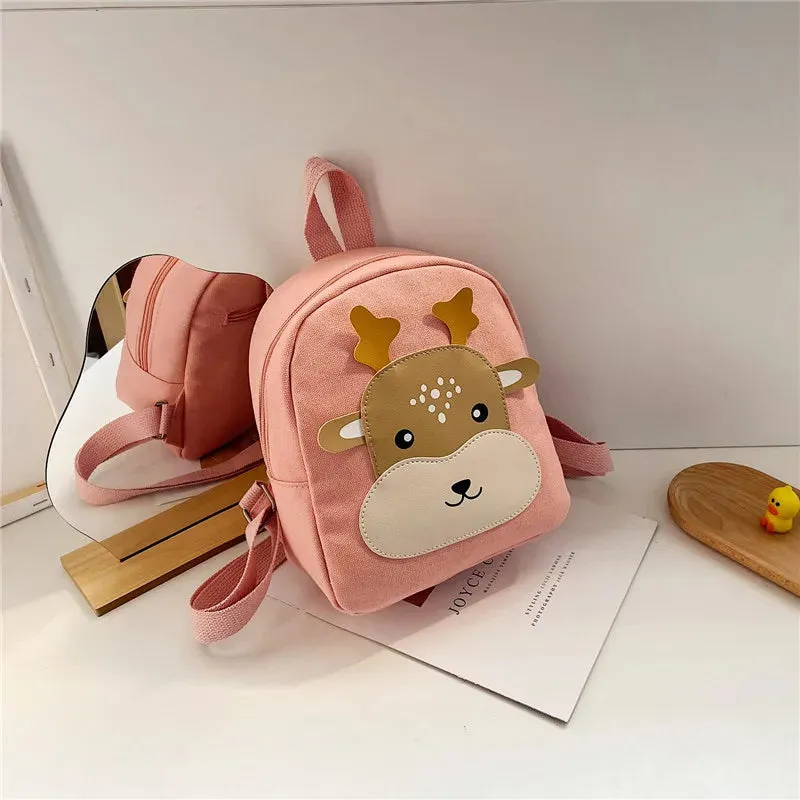 Cute Children School Bags 3d Cartoon Animal Plush Kids Backpack Kindergarten Boys Girls Schoolbags Mini Small Backpack