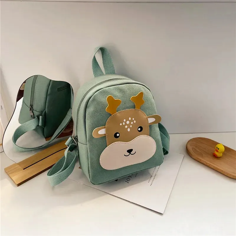 Cute Children School Bags 3d Cartoon Animal Plush Kids Backpack Kindergarten Boys Girls Schoolbags Mini Small Backpack