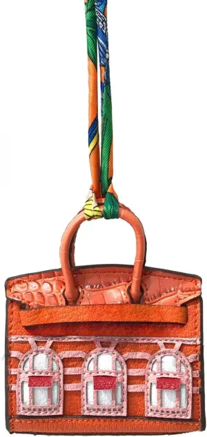 Cute Keychains for Women Car Accessories Preppy Stuff Purse Charms for Handbags Vegan Leather Bag Charms