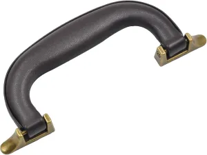 CynKen 1 Pieces PU Leather Handle For Guitar Musical Box Handbags Gift Boxes Wine Boxes Luggage Toolbox Trolley Instrument Case Brown Bronze