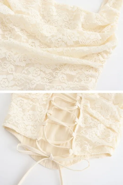 Darling Wrap Top and Maxi Skirt Outfit Set - Ivory