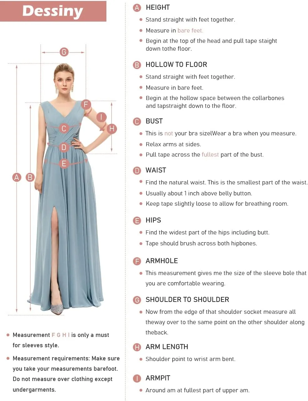 Dessiny Off The Shoulder Bridesmaid Dresses for Women with Slit Pleated Chiffon Formal Evening Dress with Pockets DE01