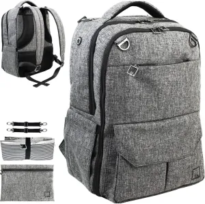 Diaper Bag Backpack Large Multifunction Family Travel Baby Bag Stroller Straps