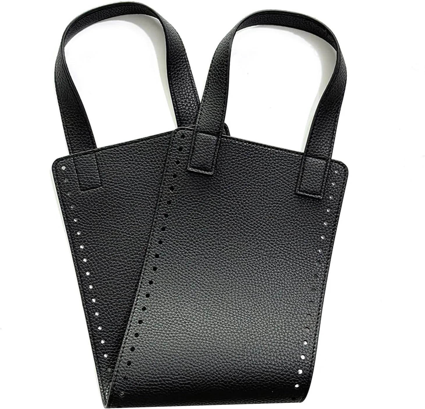 DIY Knitting Crochet Handbag Sewing Accessories, PU Bottoms Handles for Making Bag Crochet Bag Parts