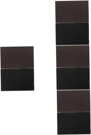 DOITOOL 2sets 2pcs Leather for Crafts DIY Leather Colors Durable Repair Material for Sofa Couch and Furniture Restoration 2pcs*2