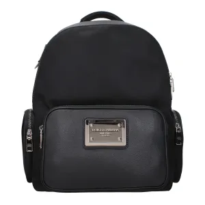 Dolce&Gabbana Backpacks and Foam Men Nylon Black