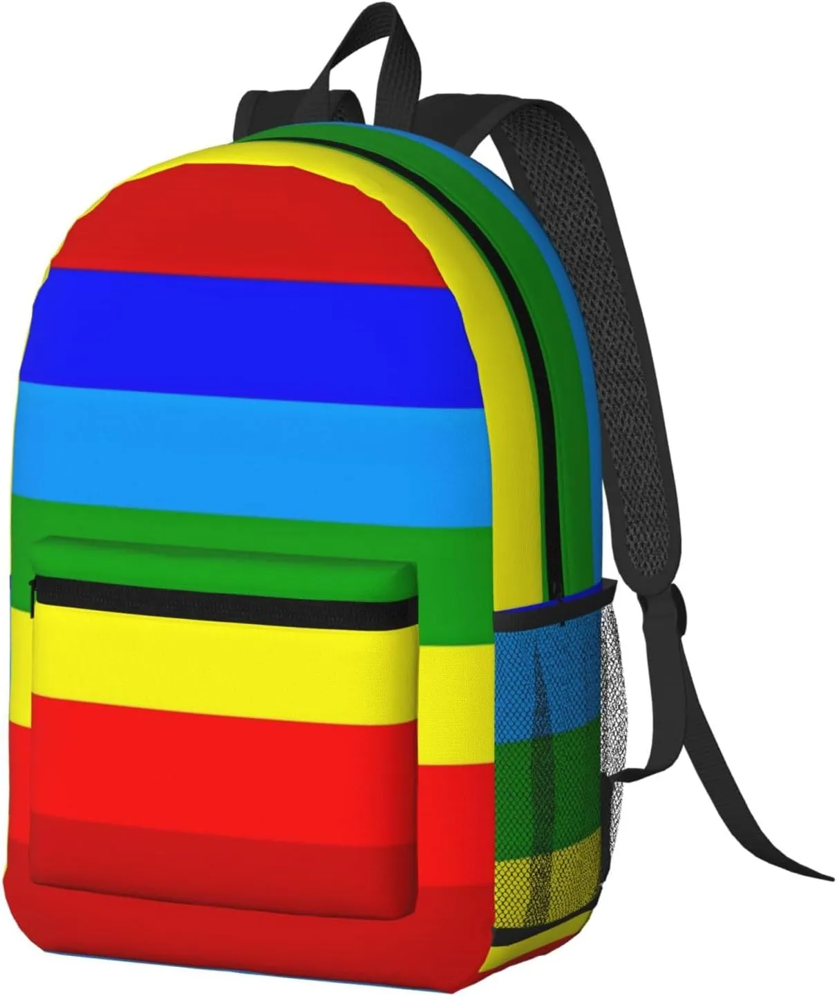 Ecuador Indigenous Flag 17 Inch Backpacks Multipurpose Laptop Backpack Double Shoulder Bag for Men Women Gifts