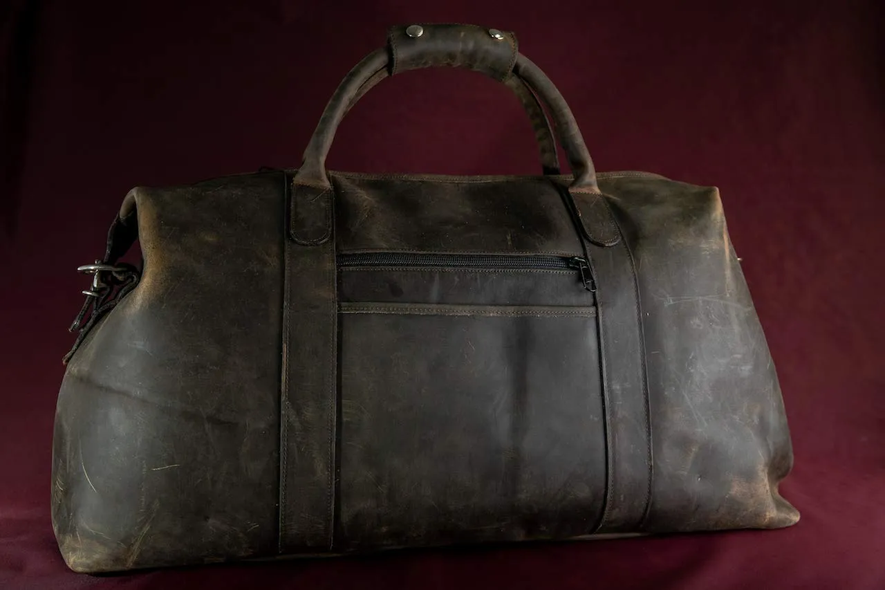 Elie Handbags⎮Carry-On Duffle⎮Distressed Leather