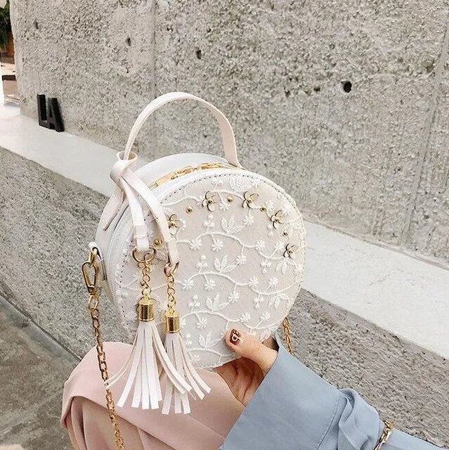 Embroidered Messenger Bags