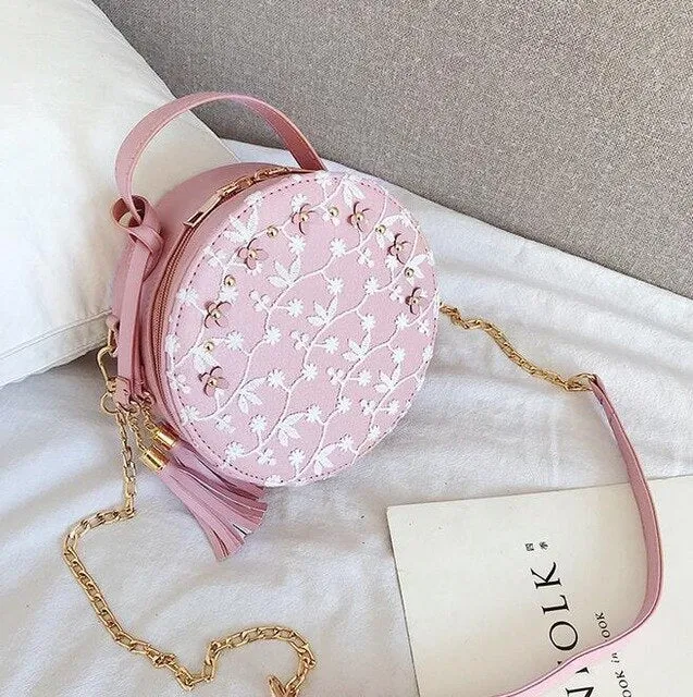 Embroidered Messenger Bags