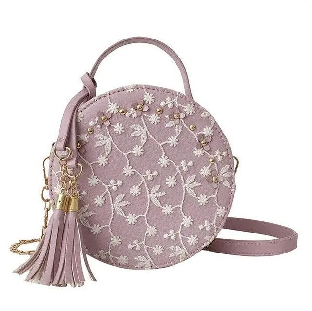 Embroidered Messenger Bags