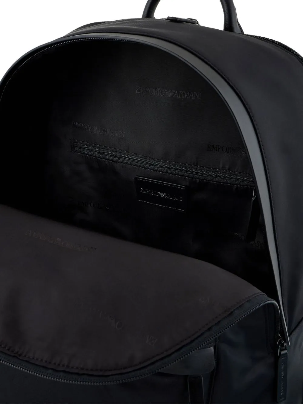Emporio Armani Logo Nylon Backpack