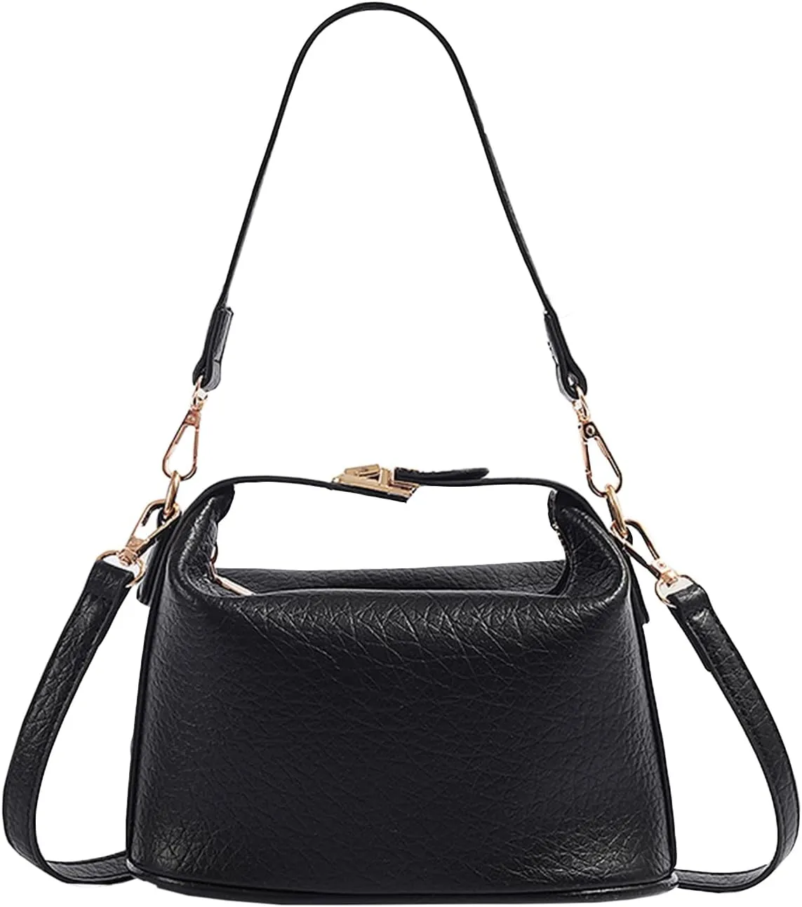 ENOPINK Crossbody Bag for Women - PU Leather Shoulder Bag Trendy Small Cross body Purse Bag with Adjustable Strap