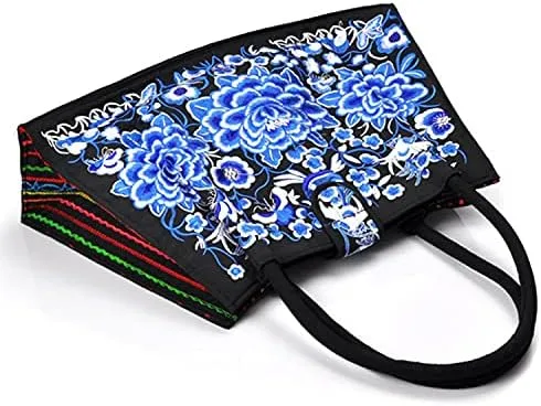 Ethnic Embroidered Handbag Features Vintage Embroidered Shoulder Bag