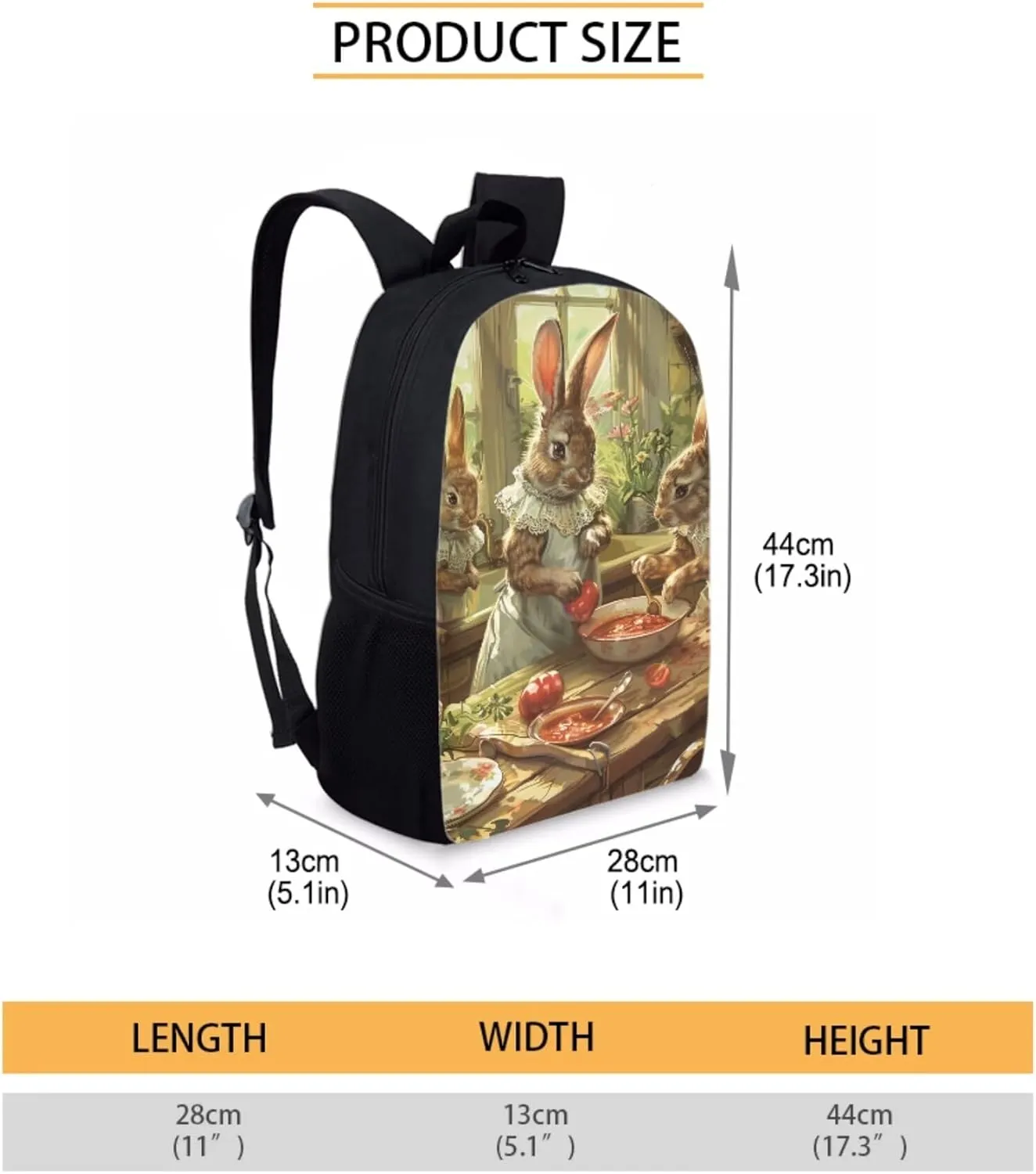 Fairytale Coffee Giraffe Backpack And Lunch Bag Set for Girls Boys Soft Mesh Adjustable Shoulder Strap Book Backpacks with Pencil Bag Student Insulated Lunch Bag Daypack 3 Pcs Beige