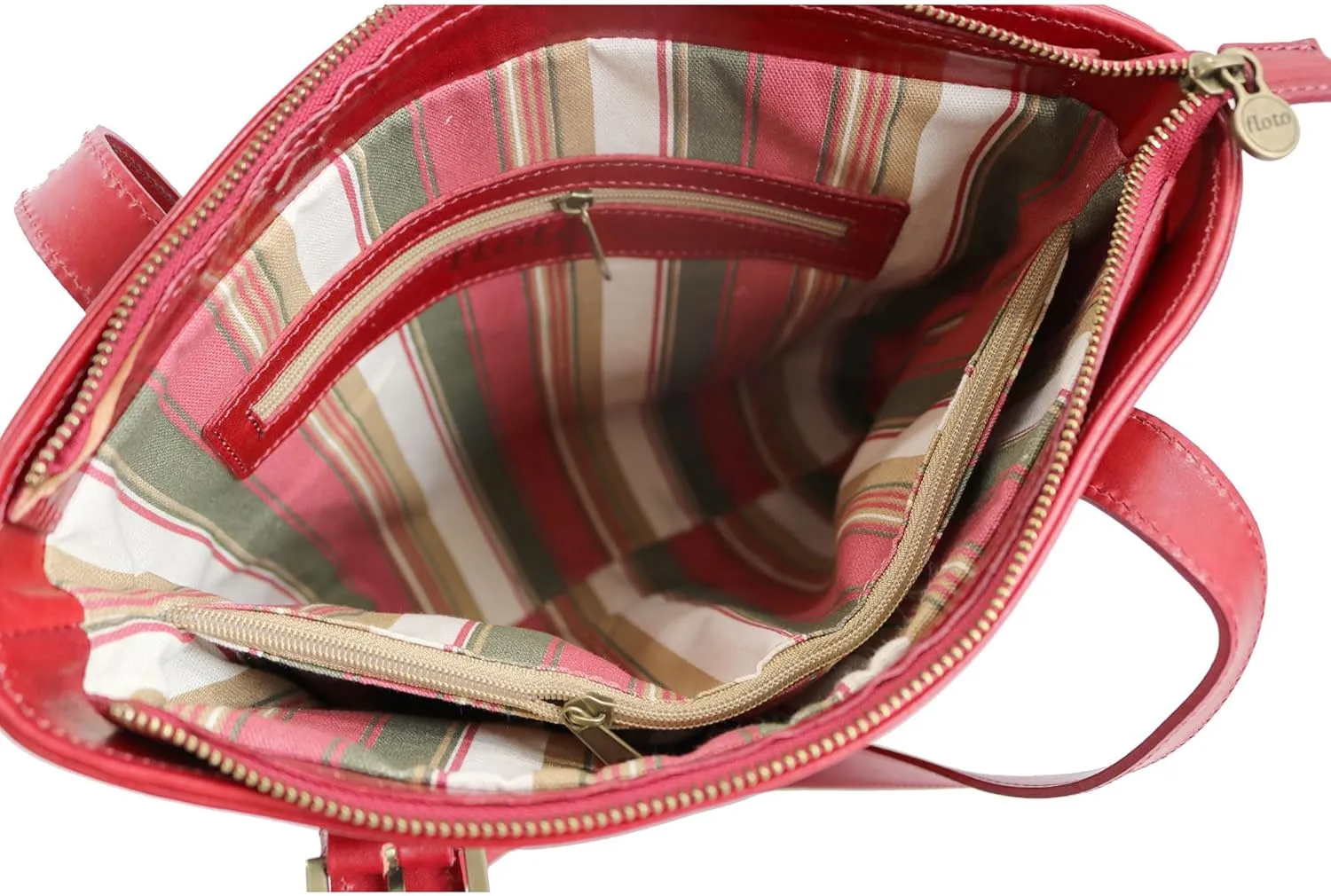 Floto Tavoli Shoulder Bag Hobo Women's Bag in Italian Calfskin Leather