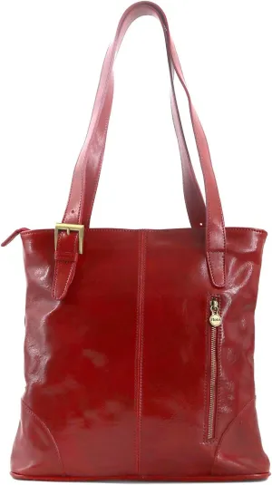 Floto Tavoli Shoulder Bag Hobo Women's Bag in Italian Calfskin Leather