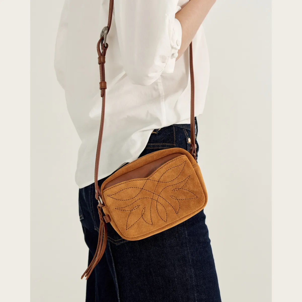 Flower Mini Crossbody