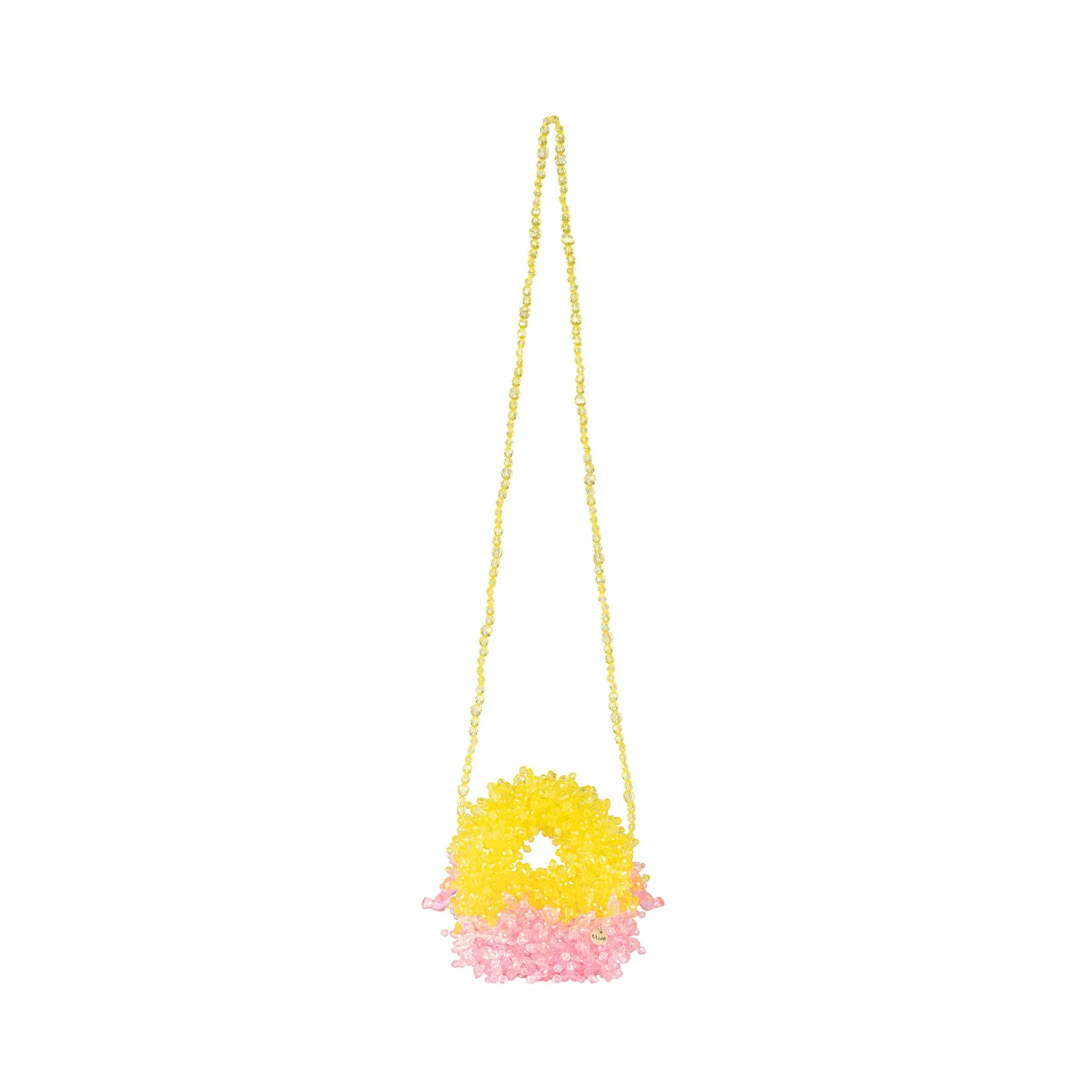 Fluffy Sunrise Mini Bead Bag