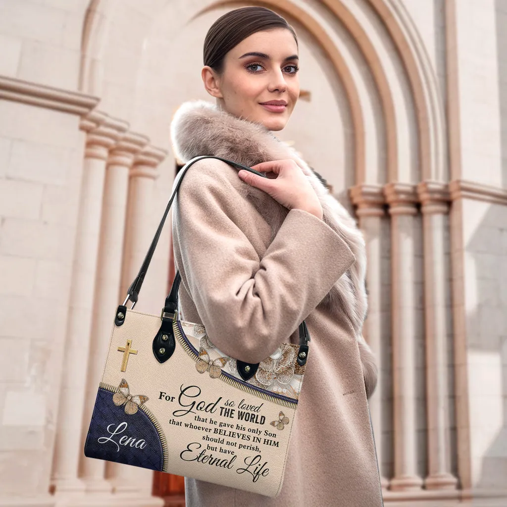 For God Leather Bag