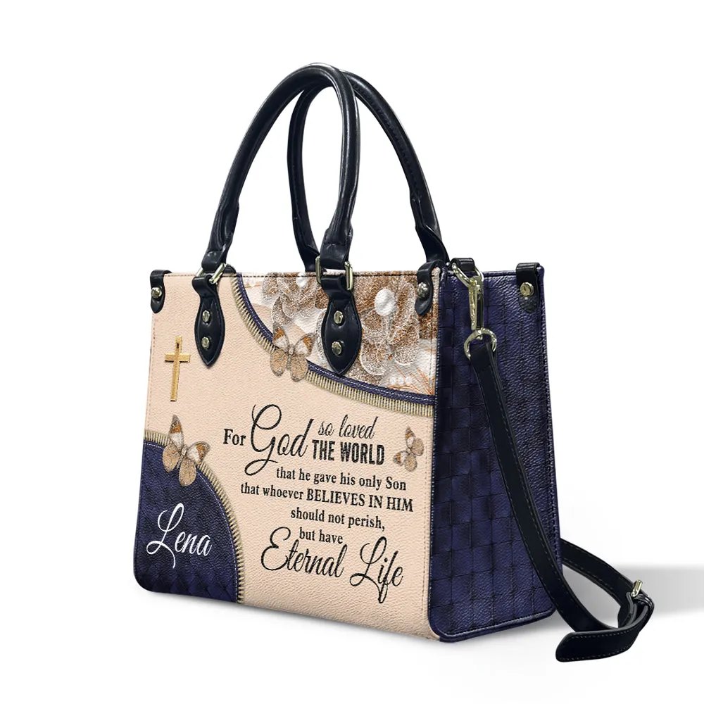 For God Leather Bag