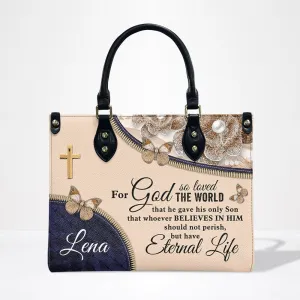 For God Leather Bag