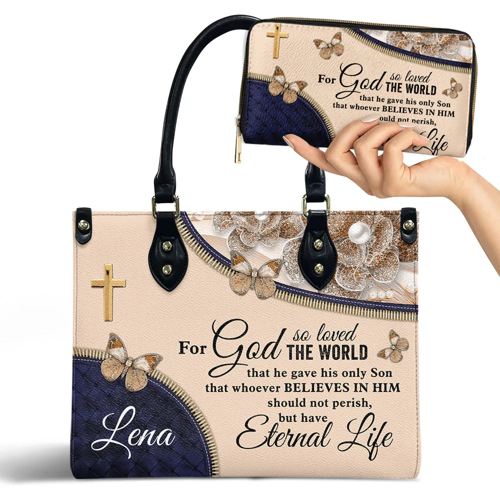 For God Leather Bag