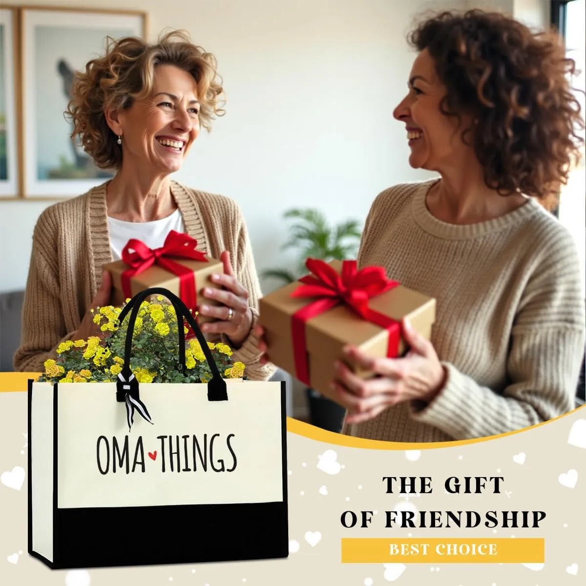FORBIDDEN PAPER Grandma Granny Nana Nanny Yaya Abuela Oma Memaw Mamaw Aunt Auntie Gifts Makeup Bag for Women Mothers Day