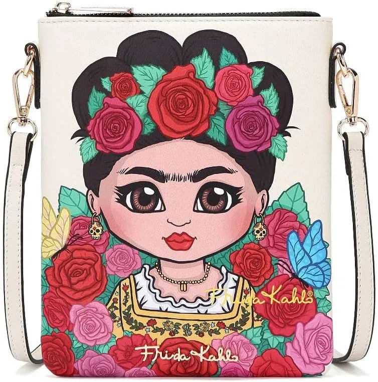Frida Kahlo Official Licensed Artwork Crossbody Bag