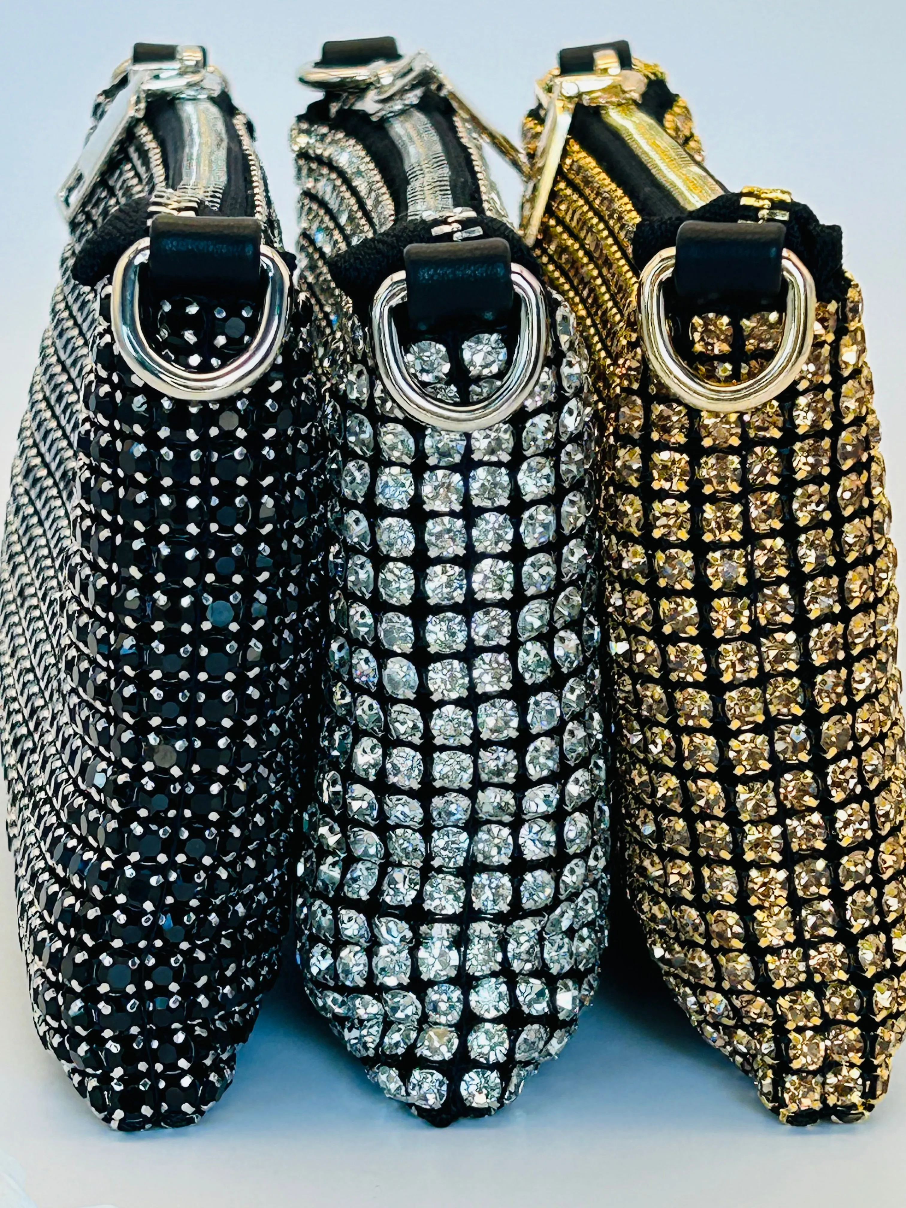 Frosty Clutch Bag | Gold