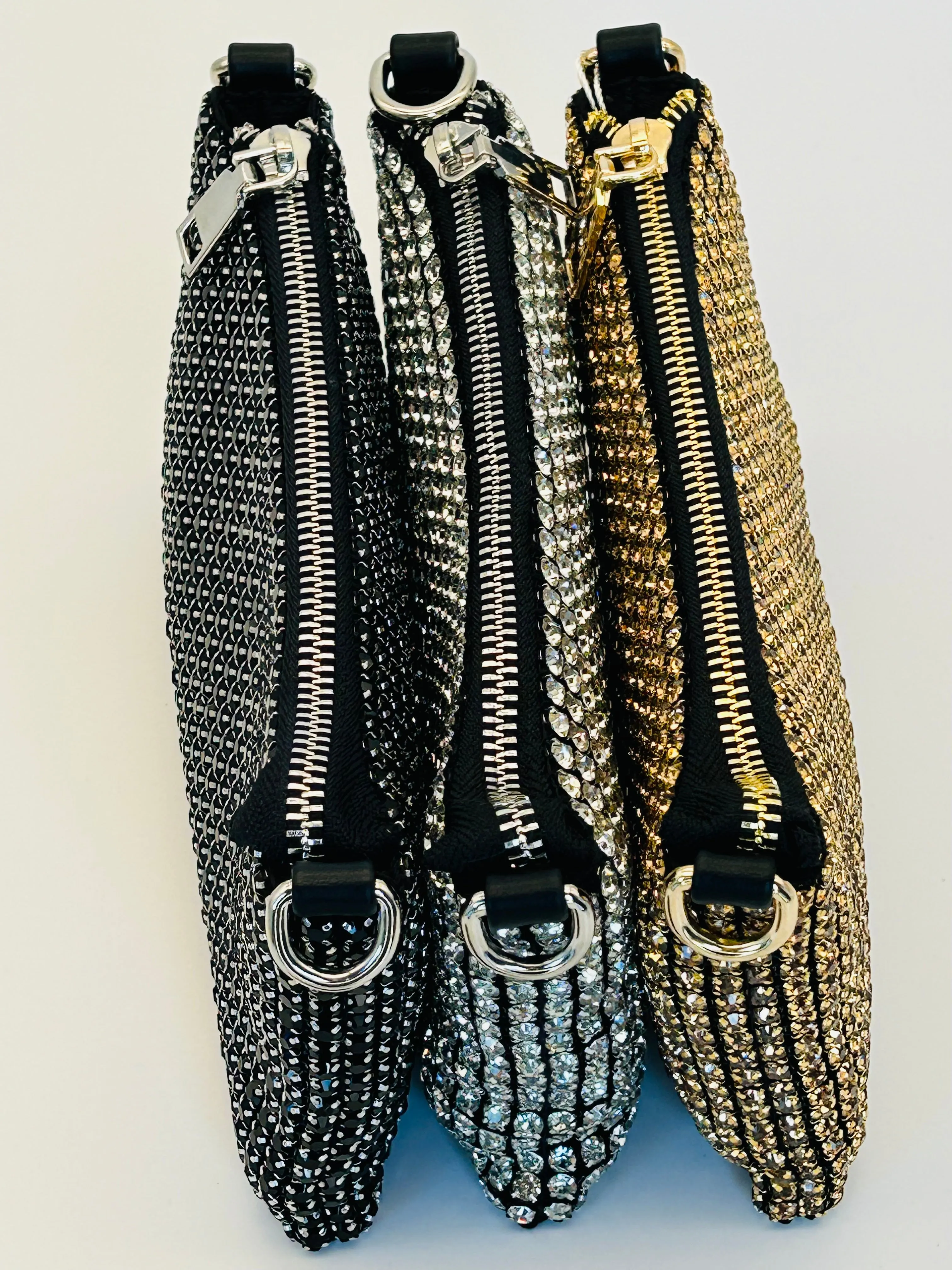 Frosty Clutch Bag | Gold