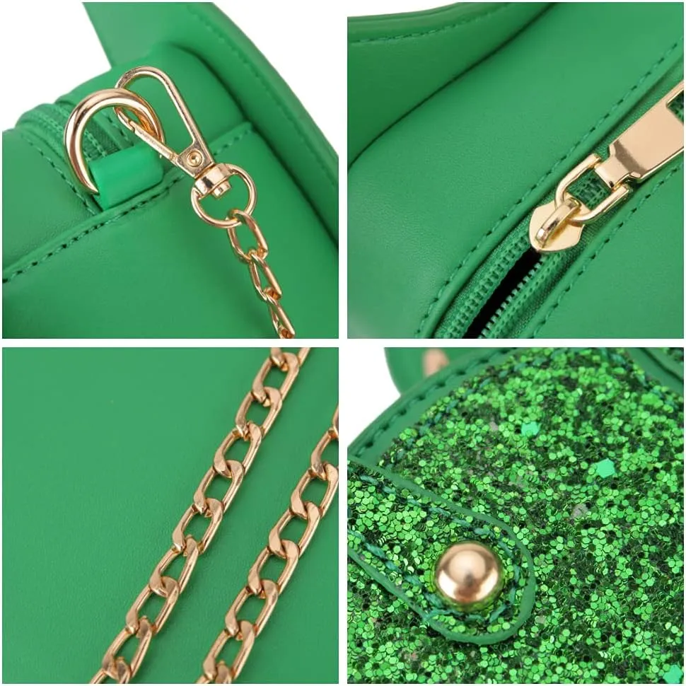Fun Shape Purse for Women Novelty Handbags Unique Chain Crossbody Bag for Teens with Adjustable Shoulder Strap