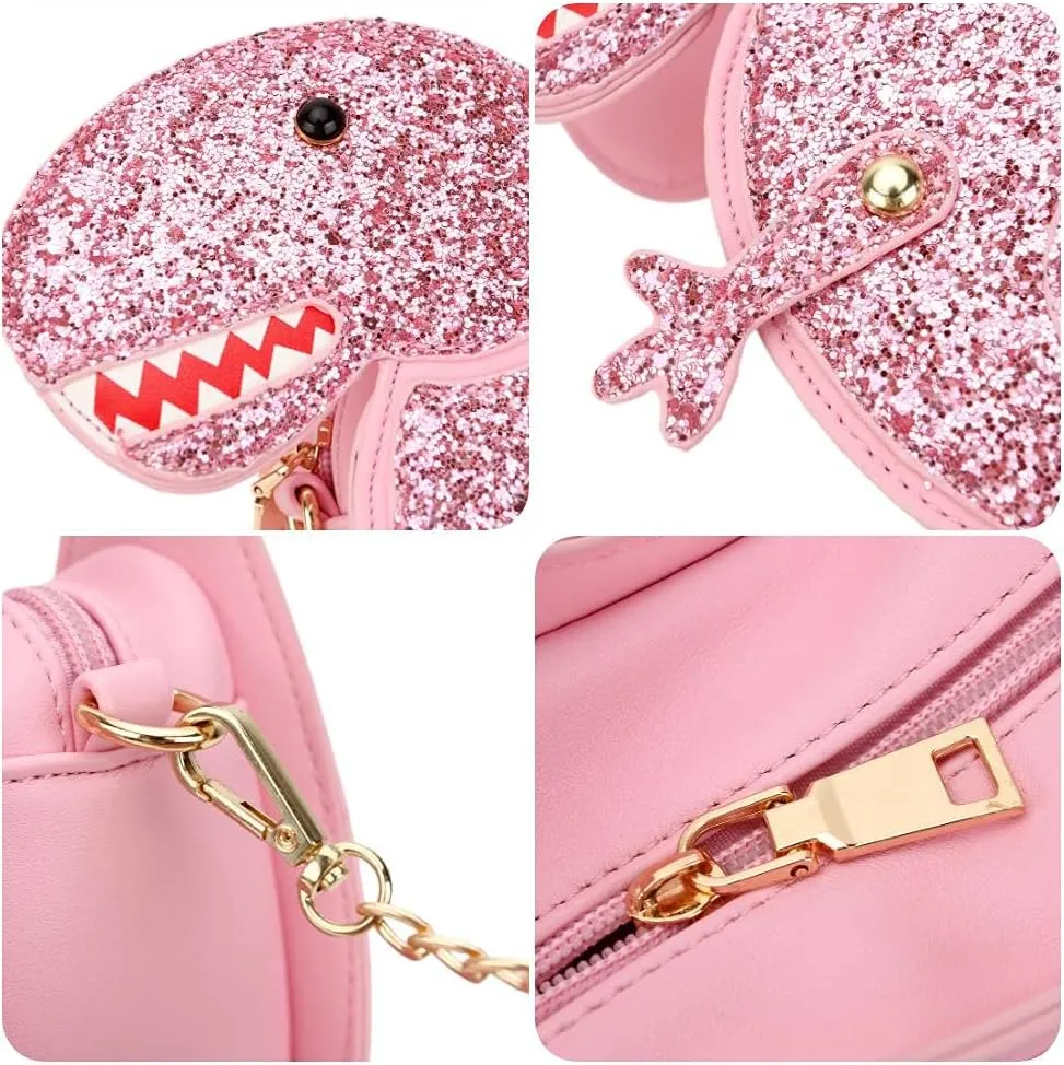 Fun Shape Purse for Women Novelty Handbags Unique Chain Crossbody Bag for Teens with Adjustable Shoulder Strap