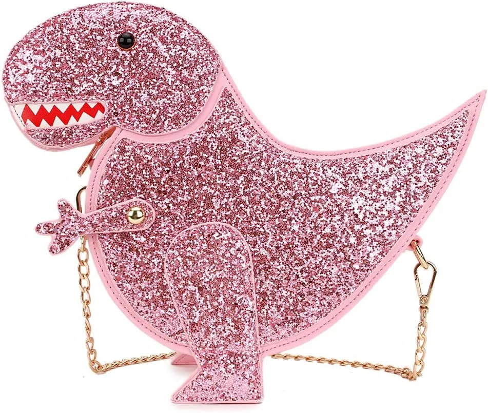 Fun Shape Purse for Women Novelty Handbags Unique Chain Crossbody Bag for Teens with Adjustable Shoulder Strap
