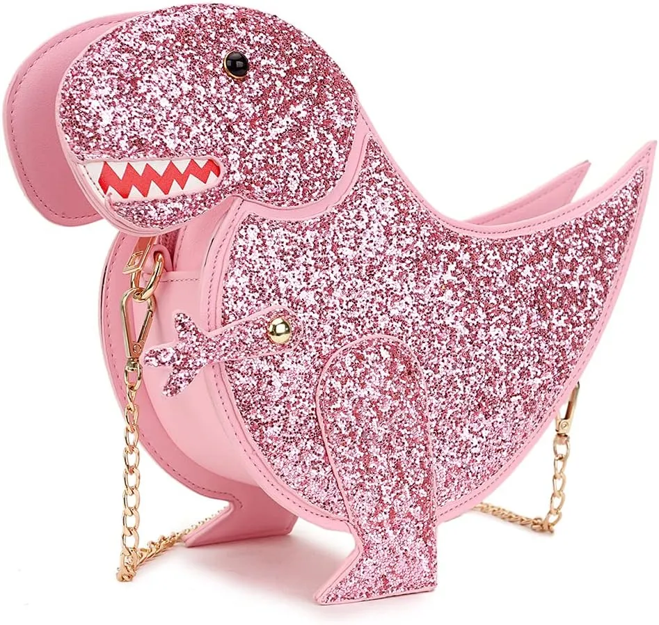 Fun Shape Purse for Women Novelty Handbags Unique Chain Crossbody Bag for Teens with Adjustable Shoulder Strap