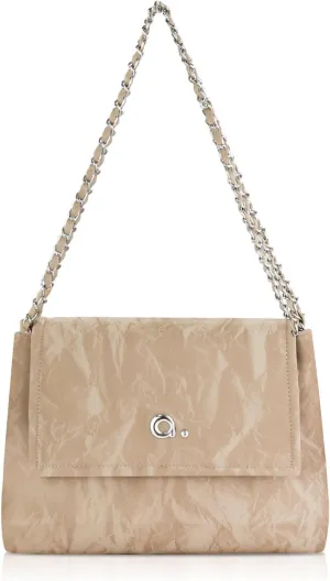 FuninCrea Shoulder Bag for Women Flap Design Women Handbags with Zipper and Snap Closure, Large Women's Shoulder Handbags