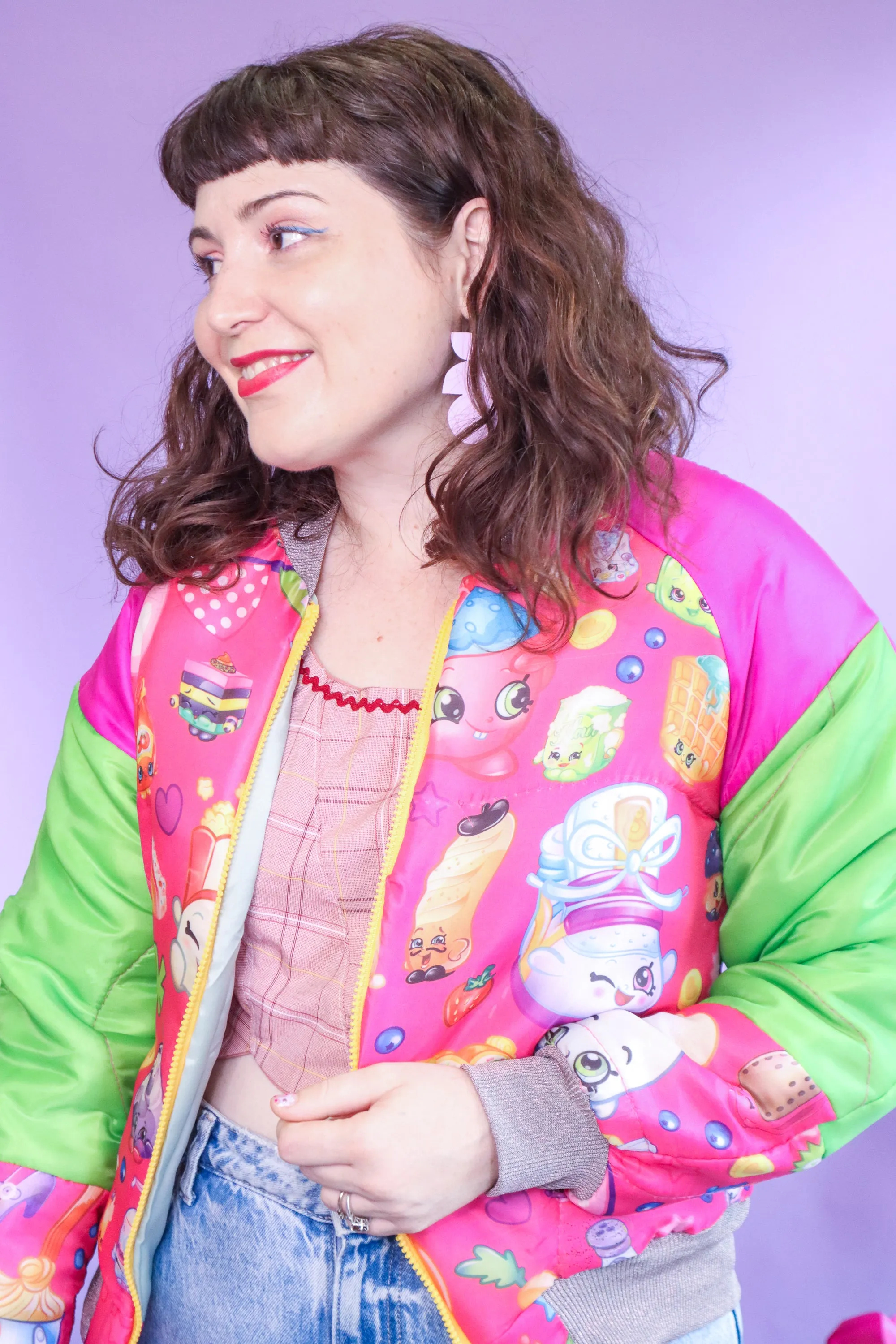 Funny Pals Puffer - Pink   Green