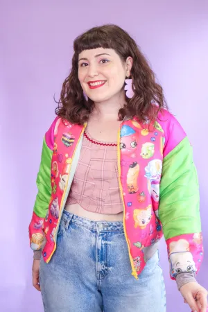 Funny Pals Puffer - Pink   Green