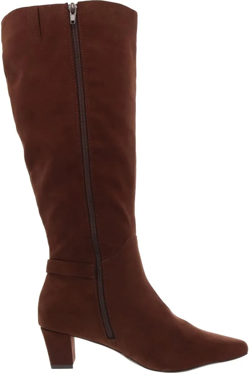 Giani Bernini Womens CRISSALYNNEF Zipper Knee-High Boots