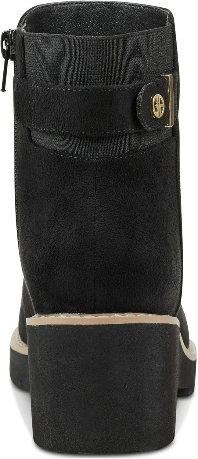 Giani Bernini Womens Vedaa Faux Suede Ankle Booties